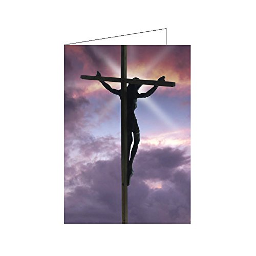 10er Set Christliche Osterkarten Klappkarten DIN A6 - Jesus am Kreuz - Grußkarten Karfreitag Ostern mit Umschlag 10er Set Christliche Osterkarten Klappkarten DIN A6 - Jesus am Kreuz - Grußkarten Karfreitag Ostern mit Umschlag von Junker Kirchenbedarf