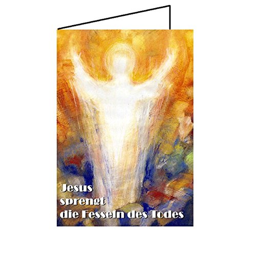 Christliche Osterkarte DIN A6 - Grußkarten Ostern - Fesseln des Todes - Faltkarte Klappkarte, 1 Stück Christliche Osterkarte DIN A6 - Grußkarten Ostern - Fesseln des Todes - Faltkarte Klappkarte, 1 Stück von Junker Verlag