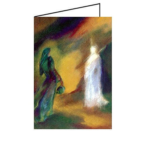 Christliche Osterkarte DIN A6 - Grußkarten Ostern - Jesus & Maria-Magdalena - Faltkarte Klappkarte, 1 Stück Christliche Osterkarte DIN A6 - Grußkarten Ostern - Jesus & Maria-Magdalena - Faltkarte Klappkarte, 1 Stück von Junker Verlag