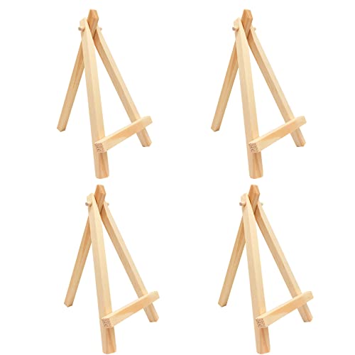 4 Stück Mini-Holz-Display-Staffeleien Künstler Dreieck Staffeleien Party Schild Foto Memo Halter Platzkarte Namenskarte Tischnummer Halter Ständer für Hochzeit Geburtstag Party und Bartisch 4 Stück Mini-Holz-Display-Staffeleien Künstler Dreieck Staffeleien Party Schild Foto Memo Halter Platzkarte Namenskarte Tischnummer Halter Ständer für Hochzeit Geburtstag Party und Bartisch von Junsasi