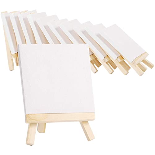 Junterone 10 Pack Leinwand und Staffelei Set Malerei Zeichnung Kunst Dekoration Leinwand Malerei StäNder Kit Junterone 10 Pack Leinwand und Staffelei Set Malerei Zeichnung Kunst Dekoration Leinwand Malerei StäNder Kit von Junterone