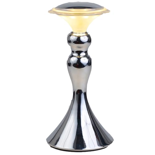 Juodkeo Elegante Touch Fish Rückleuchte, warme wiederaufladbare Tischleuchte, für Schlafzimmer, Wohnzimmer, Camping, romantische Einrichtung,Chrome Juodkeo Elegante Touch Fish Rückleuchte, warme wiederaufladbare Tischleuchte, für Schlafzimmer, Wohnzimmer, Camping, romantische Einrichtung,Chrome von Juodkeo