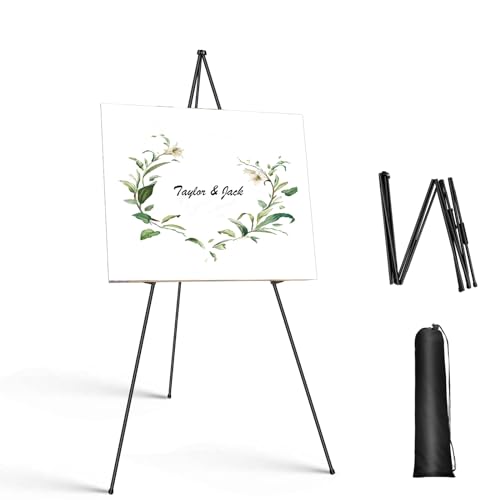Staffelei Ständer zum Malen, Staffelei Ständer für Hochzeiten, Holzstaffelei für Kinder und Erwachsene, Zusammenklappbares Kunst-Staffelei Display, Willkommensschild Ständer, Staffelei Hochzeit 168cm Staffelei Ständer zum Malen, Staffelei Ständer für Hochzeiten, Holzstaffelei für Kinder und Erwachsene, Zusammenklappbares Kunst-Staffelei Display, Willkommensschild Ständer, Staffelei Hochzeit 168cm von Jupitor
