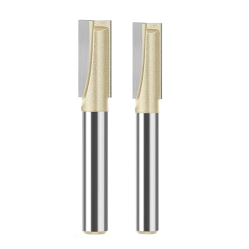 Juqoyue 2 Stück Bodenreinigung Fräser für , Holzbearbeitungsfräser, 2 Schneiden, Flach Geschlitzter Hartmetallfräser, 1/4*1/4 , 1/4*5/16 Juqoyue 2 Stück Bodenreinigung Fräser für , Holzbearbeitungsfräser, 2 Schneiden, Flach Geschlitzter Hartmetallfräser, 1/4*1/4 , 1/4*5/16 von Juqoyue