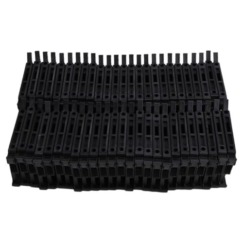 Juqoyue UK-5- Sicherungsklemmenleiste, UK5RD Tragschiene Typ 4 mm Sicherungsklemme Sicherungsklemmenleisten-Verbinder Sicherungshalter Leiter Sicherungsklemmen von Juqoyue