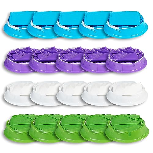 JurciCat 20 Stück Spuckbeutel kotztüten auto kinder Spucktüten brechbeutel 1000ml Kotztüten mit Ring Brechbeutel für Kinder und Erwachsene 4-Farben JurciCat 20 Stück Spuckbeutel kotztüten auto kinder Spucktüten brechbeutel 1000ml Kotztüten mit Ring Brechbeutel für Kinder und Erwachsene 4-Farben von JurciCat
