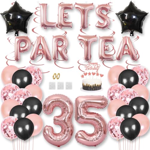 Teeparty Geburtstag Dekorationen LETS PAR TEA Nummer Folienballons High Tea Thema Partyzubehör 35. Party Fotoshooting Supplies Konfetti Luftballons Tortenaufsatz Teeparty Geburtstag Dekorationen LETS PAR TEA Nummer Folienballons High Tea Thema Partyzubehör 35. Party Fotoshooting Supplies Konfetti Luftballons Tortenaufsatz von Jurxy