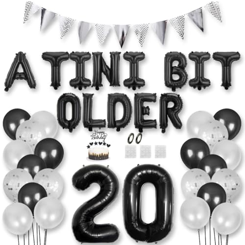 Martini Geburtstag Party Decor A Tiny Bit Older Espresso Bar-Thema Partyzubehör 20. Geburtstag Dekorationen Banner Folienballon Luftballons Tinis Dekor Foto-Requisite Schwarz Martini Geburtstag Party Decor A Tiny Bit Older Espresso Bar-Thema Partyzubehör 20. Geburtstag Dekorationen Banner Folienballon Luftballons Tinis Dekor Foto-Requisite Schwarz von Jurxy