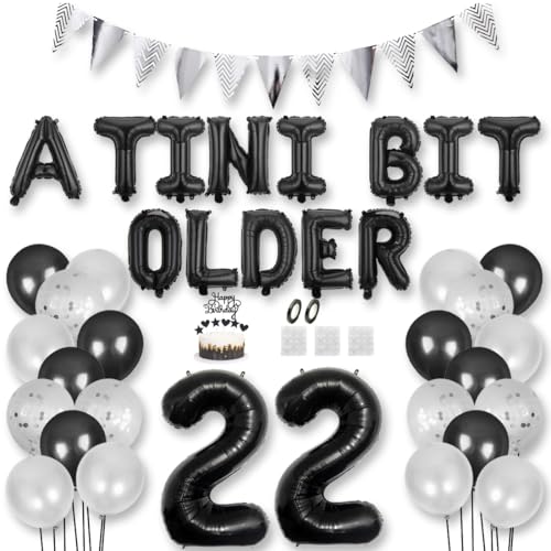 Martini Geburtstag Party Decor A Tiny Bit Older Espresso Bar-Thema Partyzubehör 22. Geburtstag Dekorationen Banner Folienballon Luftballons Tinis Dekor Foto-Requisite Schwarz Martini Geburtstag Party Decor A Tiny Bit Older Espresso Bar-Thema Partyzubehör 22. Geburtstag Dekorationen Banner Folienballon Luftballons Tinis Dekor Foto-Requisite Schwarz von Jurxy