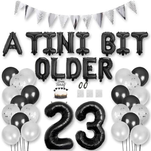 Martini Geburtstag Party Decor A Tiny Bit Older Espresso Bar-Thema Partyzubehör 23. Geburtstag Dekorationen Banner Folienballon Luftballons Tinis Dekor Foto-Requisite Schwarz Martini Geburtstag Party Decor A Tiny Bit Older Espresso Bar-Thema Partyzubehör 23. Geburtstag Dekorationen Banner Folienballon Luftballons Tinis Dekor Foto-Requisite Schwarz von Jurxy