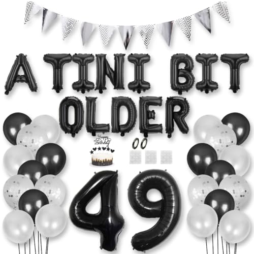 Martini Geburtstag Party Decor A Tiny Bit Older Espresso Bar-Thema Partyzubehör 49. Geburtstag Dekorationen Banner Folienballon Luftballons Tinis Dekor Foto-Requisite Schwarz Martini Geburtstag Party Decor A Tiny Bit Older Espresso Bar-Thema Partyzubehör 49. Geburtstag Dekorationen Banner Folienballon Luftballons Tinis Dekor Foto-Requisite Schwarz von Jurxy