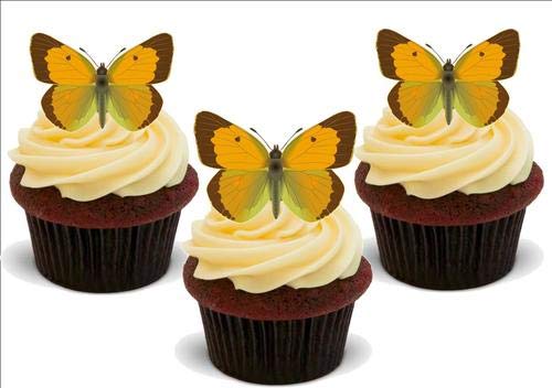 ORANGE SCHMETTERLING 12 essbare hochwertige stehende Waffeln Kuchen Toppers, ORANGE BUTTERFLY 12 Standup Premium Wafer Cake Toppers ORANGE SCHMETTERLING 12 essbare hochwertige stehende Waffeln Kuchen Toppers, ORANGE BUTTERFLY 12 Standup Premium Wafer Cake Toppers von Just Party Supplies