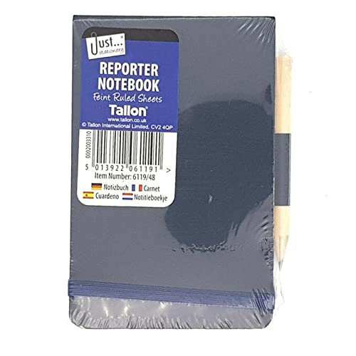 Just Stationery Notizbuch im Polizeiblock-Stil mit Bleistift Just Stationery Notizbuch im Polizeiblock-Stil mit Bleistift von Just stationery