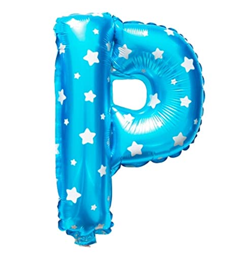 Justfox - Buchstaben Luftballon 40CM Folienballon Blau P Justfox - Buchstaben Luftballon 40CM Folienballon Blau P von Justfox