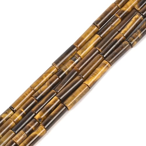 13 mm natürliche gelbe Tigeraugen-Säule, Zylinder, lose Perlen, 38,1 cm, Schmuckherstellung, DIY-Armband, Halskette 13 mm natürliche gelbe Tigeraugen-Säule, Zylinder, lose Perlen, 38,1 cm, Schmuckherstellung, DIY-Armband, Halskette von Justinstones