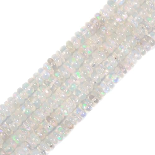 3,5 mm natürlicher Regenbogen-Opal-Edelstein, Heishi-Scheibe, Abstandshalter, Schmuckherstellung, DIY, lose Perlen, 40,6 cm 3,5 mm natürlicher Regenbogen-Opal-Edelstein, Heishi-Scheibe, Abstandshalter, Schmuckherstellung, DIY, lose Perlen, 40,6 cm von Justinstones