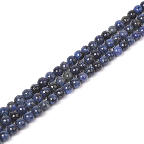 Sodalith 4 mm natürliche Edelsteine, rund, lose Perlen, 40,6 cm, zur Schmuckherstellung Sodalith 4 mm natürliche Edelsteine, rund, lose Perlen, 40,6 cm, zur Schmuckherstellung von Justinstones