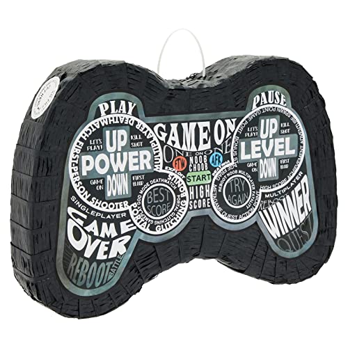 Juvale Kleine Pinata Video Game Controller - Für Partys, Geburtstag - 42 x 28 x 7,5 cm von Juvale