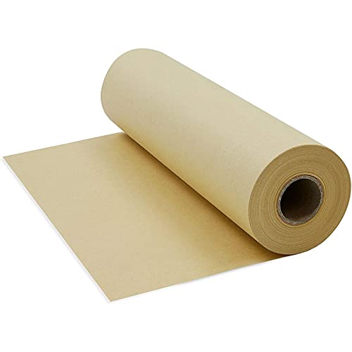 Packpapier-Rolle von Juvale - Kraftpapier-Rolle als Verpackungspapier, Geschenkverpackung, für Bastelarbeiten, zum Versand - Braun - 25,4 cm breit, 30,5 m lang - AUSVERKAUF von Juvale
