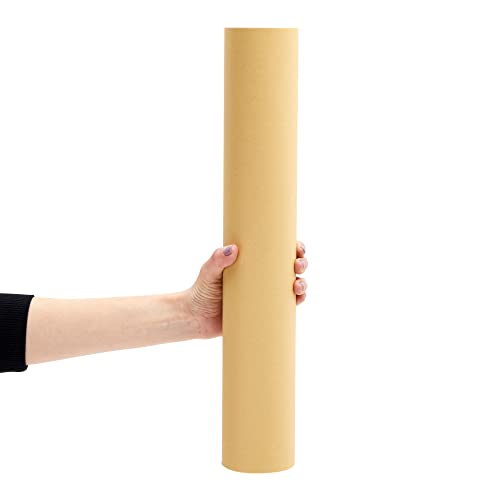 Packpapier-Rolle von Juvale - Kraftpapier-Rolle als Verpackungspapier, Geschenkverpackung, für Bastelarbeiten, zum Versand - Braun - 30,5 cm breit, 30,5 m lang von Juvale