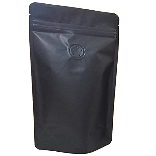 Juwaacoo 50 Stück Kaffeeblatt Ventil Reißverschluss Tasche Vertikale Aluminiumfolie Kaffeebohnen One-Way Auspuff Beutel Verpackungsbeutel 250 g schwarz Juwaacoo 50 Stück Kaffeeblatt Ventil Reißverschluss Tasche Vertikale Aluminiumfolie Kaffeebohnen One-Way Auspuff Beutel Verpackungsbeutel 250 g schwarz von Juwaacoo