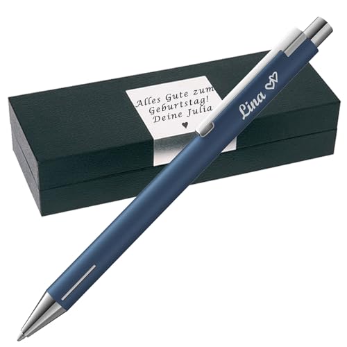 Juwelier Schönschmied L A M Y Econ Kugelschreiber mit Gravur als Geschenk | Geschenkverpackung inklusive Wunschgravur | schwarz schreibend | hochwertiges Metall | personalisierte Kullis | PS316 Juwelier Schönschmied L A M Y Econ Kugelschreiber mit Gravur als Geschenk | Geschenkverpackung inklusive Wunschgravur | schwarz schreibend | hochwertiges Metall | personalisierte Kullis | PS316 von Juwelier Schönschmied