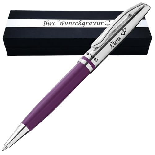 PeIikan Kugelschreiber mit Gravur als Geschenk mit Geschenkverpackung Jazz Classic Violett - mit Jetzt anpassen direkt online gestalten ! PeIikan Kugelschreiber mit Gravur als Geschenk mit Geschenkverpackung Jazz Classic Violett - mit Jetzt anpassen direkt online gestalten ! von Juwelier Schönschmied
