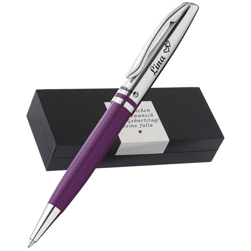 PeIikan Kugelschreiber mit Gravur als Geschenk & Symbol mit Geschenkverpackung Jazz Classic Violett - mit Jetzt anpassen direkt online gestalten ! PeIikan Kugelschreiber mit Gravur als Geschenk & Symbol mit Geschenkverpackung Jazz Classic Violett - mit Jetzt anpassen direkt online gestalten ! von Juwelier Schönschmied