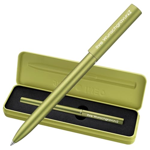 Pelikan Kugelschreiber Ineo® Elements K6 | inkl. mit Wunschgravur | Metalletui | Green Oasis | gravierter kugelschreiber | Lasergravur von Juwelier Schönschmied