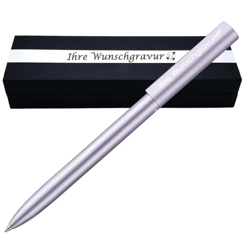 Pelikan Kugelschreiber Ineo® mit Gravur | inkl. Etui für 10 Stifte mit Wunschgravur | Lila - Violett | Kugelschreiber mit Gravur | Geschenk zur Abschlussprüfung Geburtstag Weihnachten PS269Box2 von Juwelier Schönschmied