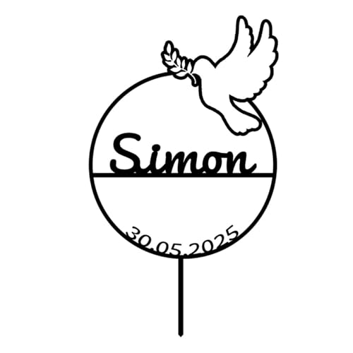 Personalisierte Caketopper mit Taufe, Konfirmation, Name und Datum – Einzigartige Caketopper mit Bedeutung Personalisierte Caketopper mit Taufe, Konfirmation, Name und Datum – Einzigartige Caketopper mit Bedeutung von Juwelier Schönschmied