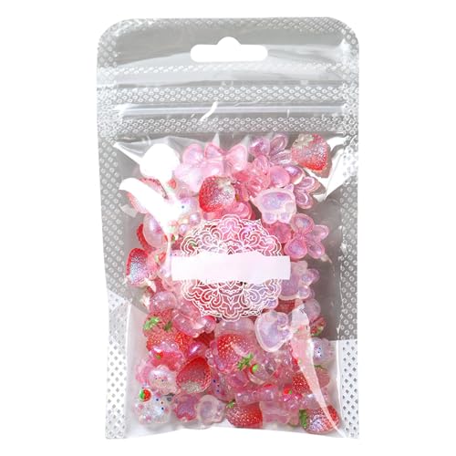 3D Nail Charm, Nail Gems, Manicure Accessories, Resin Material, Cute Bow Bunny Strawberry Designs, Holiday Dating Event Styling, 1-1.2cm Inches, Pink, 100 Pieces 3D Nail Charm, Nail Gems, Manicure Accessories, Resin Material, Cute Bow Bunny Strawberry Designs, Holiday Dating Event Styling, 1-1.2cm Inches, Pink, 100 Pieces von Jvjggag