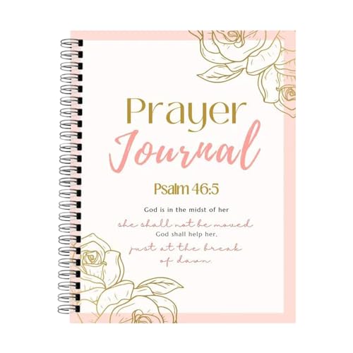 Gebetsjournal, christliches Notizbuch, geführter Andachtsplaner, Spiralbindung, Hartfasereinband, hochwertiges Schreibpapier, Bibelstudium, spirituelle Reflexion, Kirche von Jvjggag