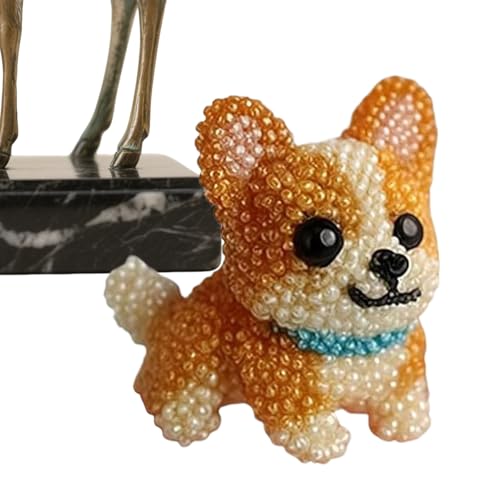 Jvjggag Perlenstickerei Set Für Anfänger - Einsteigerfreundliches 3D Hunde Perlenstickerei Set - Nähkunst mit Fäden Bastelzubehör für Tierliebhaber Erwachsene und Jugendliche zur Herstellung von Jvjggag Perlenstickerei Set Für Anfänger - Einsteigerfreundliches 3D Hunde Perlenstickerei Set - Nähkunst mit Fäden Bastelzubehör für Tierliebhaber Erwachsene und Jugendliche zur Herstellung von von Jvjggag