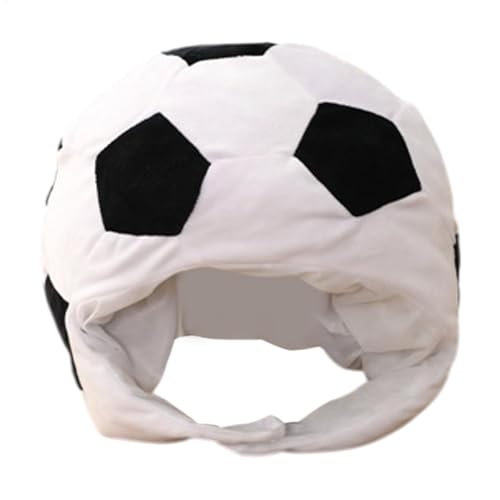 Jvjggag Plüsch-Fußballhut für Männer und Frauen, Foto-Requisiten, warmer Plüsch-Sport-Kopfbedeckung, lustiges Spielzeug, Cosplay-Kopfzubehör, Fußball-Plüsch-Kostümhut für Thanksgiving, Weihnachten Jvjggag Plüsch-Fußballhut für Männer und Frauen, Foto-Requisiten, warmer Plüsch-Sport-Kopfbedeckung, lustiges Spielzeug, Cosplay-Kopfzubehör, Fußball-Plüsch-Kostümhut für Thanksgiving, Weihnachten von Jvjggag
