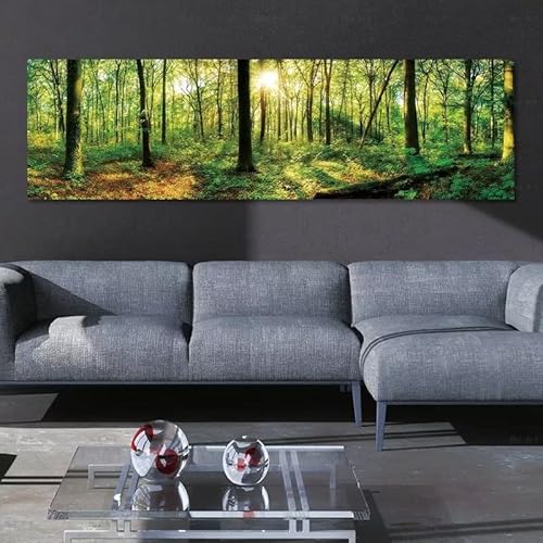 Diamond Painting Große Landschaft Wald, Malen Nach Zahlen Erwachsene, DIY Diamant Painting Bilder Kinder, Groß Diamant Malerei Kits Stickerei, Wohnzimmer Schlafzimmer Büro Wand Dekor 60x120cm DZ685 Diamond Painting Große Landschaft Wald, Malen Nach Zahlen Erwachsene, DIY Diamant Painting Bilder Kinder, Groß Diamant Malerei Kits Stickerei, Wohnzimmer Schlafzimmer Büro Wand Dekor 60x120cm DZ685 von Jvyaeen