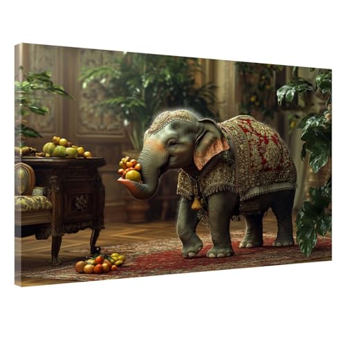 Malen Nach Zahlen Erwachsene Elefant Muster, Tier Malen Nach Zahlen mit Rahmen 30x40cm Leinwand Knitterfreie, DIY Handgemalt Ölgemälde Set mit Pinseln und Acrylfarbe, Zimmer Deko Aesthetic,Model-106 Malen Nach Zahlen Erwachsene Elefant Muster, Tier Malen Nach Zahlen mit Rahmen 30x40cm Leinwand Knitterfreie, DIY Handgemalt Ölgemälde Set mit Pinseln und Acrylfarbe, Zimmer Deko Aesthetic,Model-106 von Jvyaeen