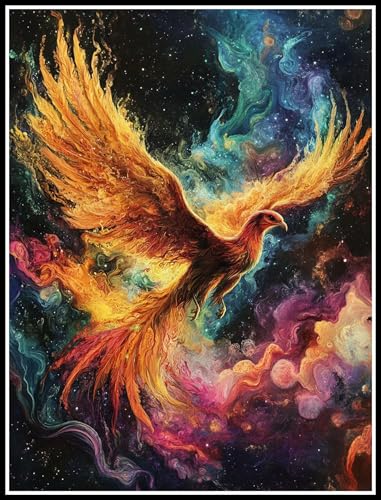 Malen Nach Zahlen Erwachsene Phönix Paint by Numbers Adults Tier Malen Nach Zahlen 30x40cm, DIY Set Erwachsene Handgemalt Acrylfarbe Ölgemälde für Wanddeko Wohnzimmer, Geschenke für Frauen,Model-158 Malen Nach Zahlen Erwachsene Phönix Paint by Numbers Adults Tier Malen Nach Zahlen 30x40cm, DIY Set Erwachsene Handgemalt Acrylfarbe Ölgemälde für Wanddeko Wohnzimmer, Geschenke für Frauen,Model-158 von Jvyaeen