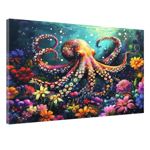Malen Nach Zahlen Erwachsene Tier Paint by Numbers Adults Oktopus Malen Nach Zahlen 40x50cm, DIY Set Erwachsene Handgemalt Acrylfarbe Ölgemälde für Wanddeko Wohnzimmer, Geschenke für Frauen,Model-116 Malen Nach Zahlen Erwachsene Tier Paint by Numbers Adults Oktopus Malen Nach Zahlen 40x50cm, DIY Set Erwachsene Handgemalt Acrylfarbe Ölgemälde für Wanddeko Wohnzimmer, Geschenke für Frauen,Model-116 von Jvyaeen