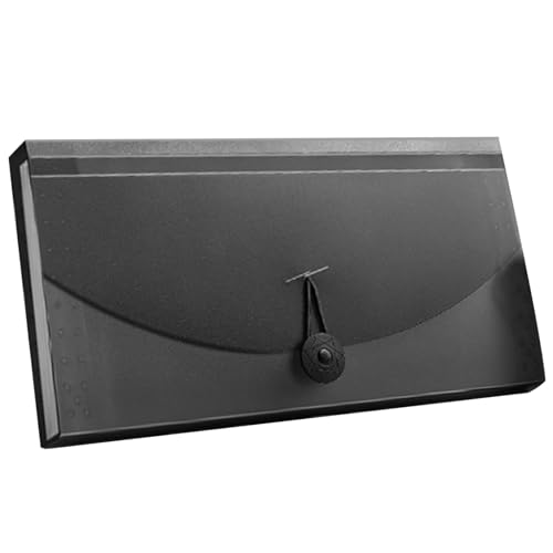 Erweiterungsdateiordner, 13 Taschenkunden -Datei Organizer Kleiner Dokumente Brieftasche für Karten, Gutscheine, Mehrwertsteuer -Rechnungsbelege (Schwarz) von Jwthee