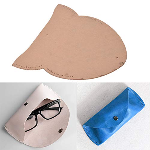 Eyeglasses Case Stencil, Acrylic Leather Glasses Bag Template for Handmade Leather Craft Accessories von Jwthee