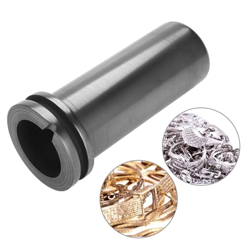 Hochreinheit Graphit Crucible, 1 kg 2 kg 3 kg Ofen -Fackelschmelze Gussguss Gold Silber Schrottofenguss (3KG) von Jwthee