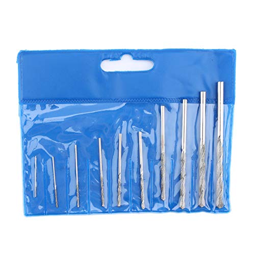 Set of 10 Twist Drill Bits, 0.8-4.0mm Tipped Drill Bit Set for Glass Tile Stone Set of 10 Twist Drill Bits, 0.8-4.0mm Tipped Drill Bit Set for Glass Tile Stone von Jwthee