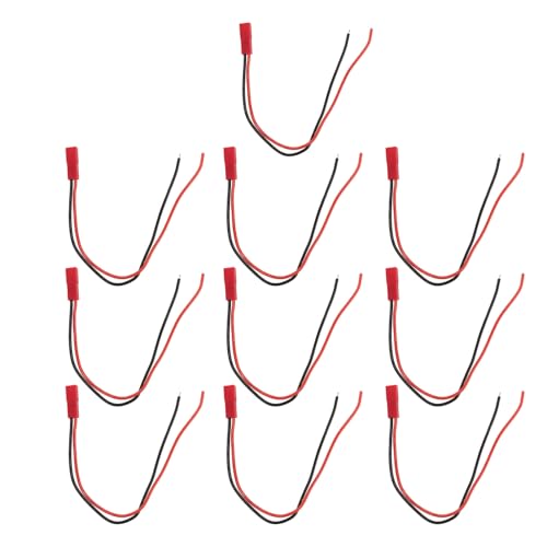 10 pcs Motor geschweißter Draht JST Weibchen Stecker 180 370 380 390 Motorkabel für RC -Modellautos Spielzeug Batterie 160 mm Länge von Jxngery