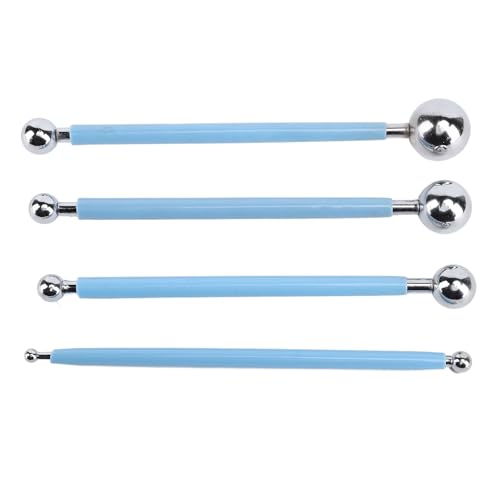 4-teiliges Set aus Legierung und Kunststoff, Stift, Punktmalerei, Werkzeug, bequemer Griff für die Herstellung von Kunsthandwerk von Jxngery