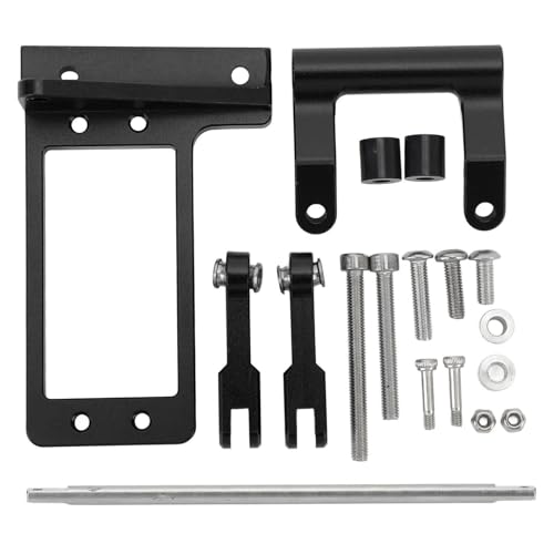 Hydraulische Spurstange Lenkservohalterung aus Aluminiumlegierung für Capra 1/10 Hochfestes, leichtes und präzises Steuerungsmodell für Enthusiasten von Jxngery