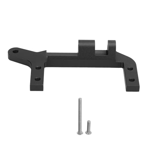 RC Achse Servo Mount Four Link Aluminiumlegierung Metall -Servohalter Halterung Fernbedienung Crawler anwendbarer Szene RC Crawler (Schwarz) von Jxngery