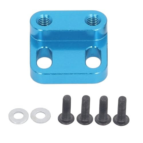 RC -Autolenkungsausrüstung Sitz Blau Aluminiumlegierung Lenkung für Lenkschmeckstabilität Stall Lenkleistung für M05 1/10 RC -Auto von Jxngery