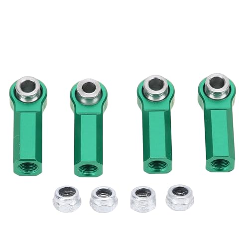 RC Link -Stange Endlegungs -Kugelgelenk Hochfestigkeit 4 Stcs M4 Faden CW 7mm für 1/10 Modellauto (Grün) von Jxngery