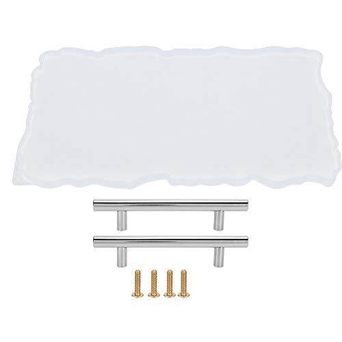 Silikon unregelmäßige Obstschale Schimmel DIY Hand Bastel Home Decorative Tablett Formen Accessoire von Jxngery